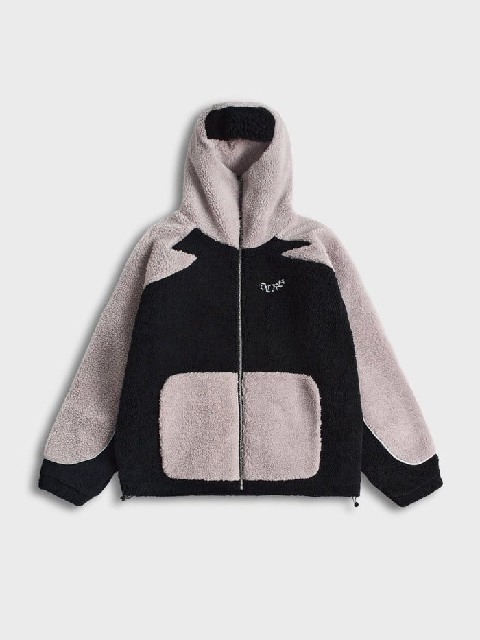 DCRB - Negro & Gris Forro polar sherpa Ninja