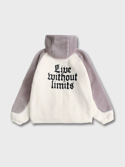 DCRB - Wolf Gris & White Forro polar sherpa Ninja