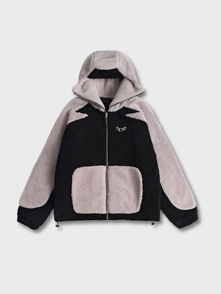 DCRB - Negro & Gris Forro polar sherpa Ninja
