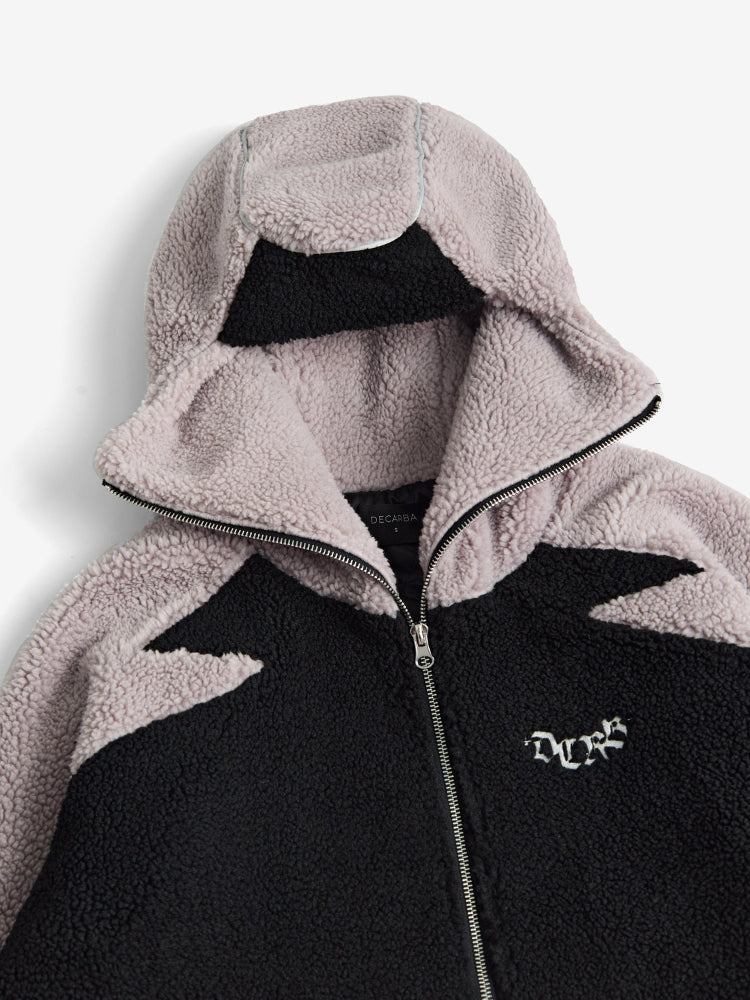 DCRB - Negro & Gris Forro polar sherpa Ninja