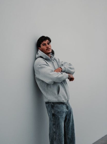 350 GSM Sudadera de calidad con cremallera