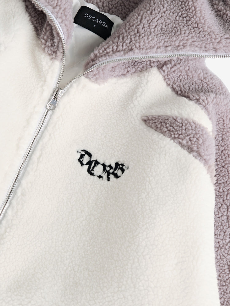 DCRB - Wolf Gris & White Forro polar sherpa Ninja