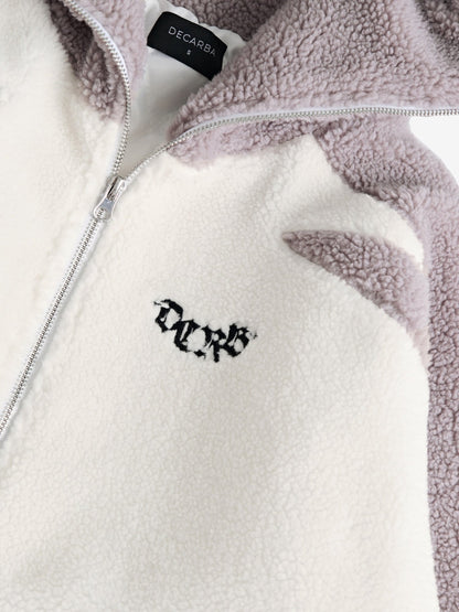DCRB - Wolf Gris & White Forro polar sherpa Ninja