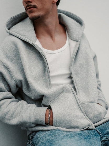 350 GSM Sudadera de calidad con cremallera