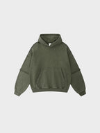 Sudadera con Capucha de Diseño Deconstruido