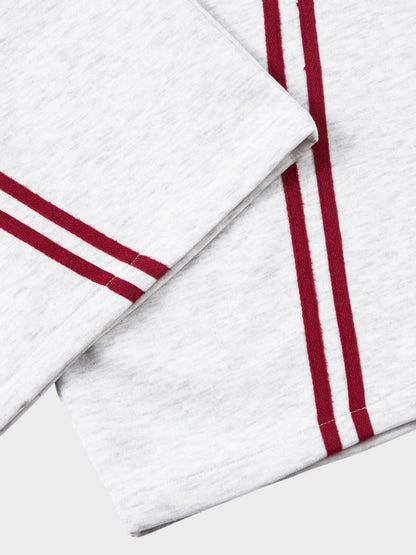 DCRB a rayas en contraste Joggers de corte barrel