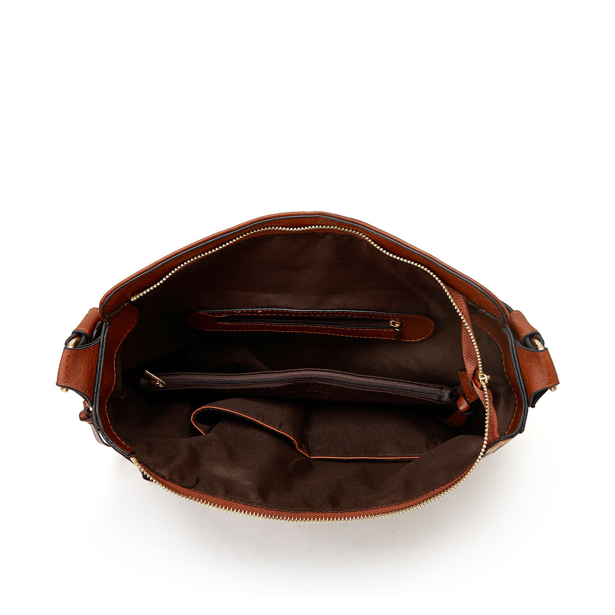 Bolso Hobo Estampado con Monedero