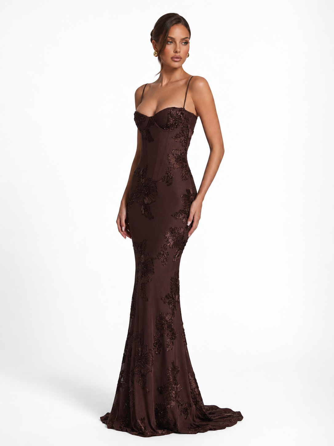 Vestido Largo Corsé Rosalie