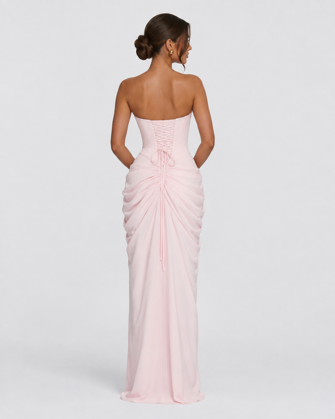Vestido Largo Main Character Drape