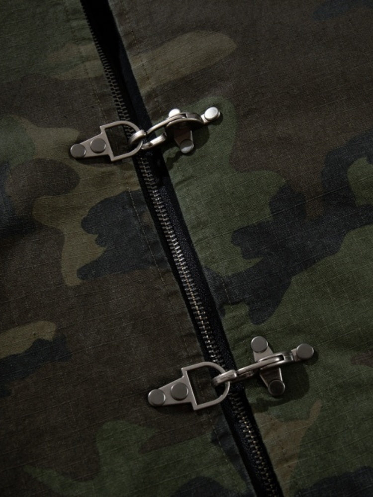 DCRB Camo de dos piezas Chaqueta acolchada