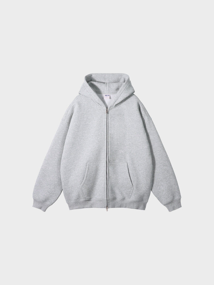 350 GSM Sudadera de calidad con cremallera