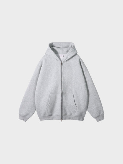 350 GSM Sudadera de calidad con cremallera
