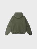 Sudadera con Capucha de Diseño Deconstruido