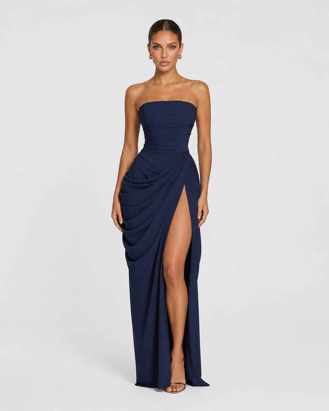 Vestido Largo Main Character Drape