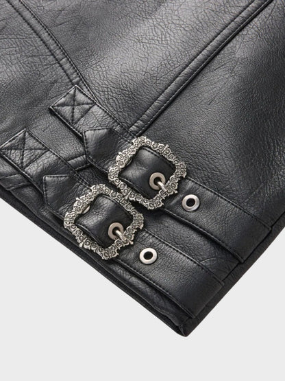 DCRB Piel lavada Chaqueta - Faith