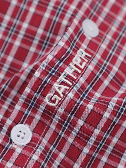 DCRB Plaid Shortsleeve Shirt