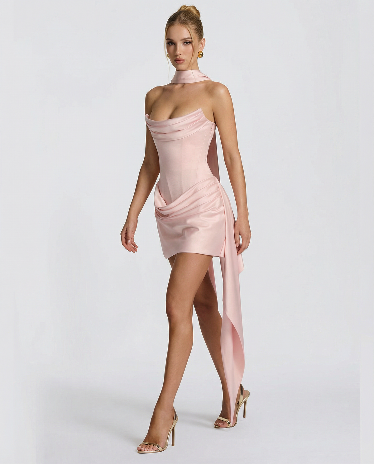 VM | Vestido Corto Blush Hour