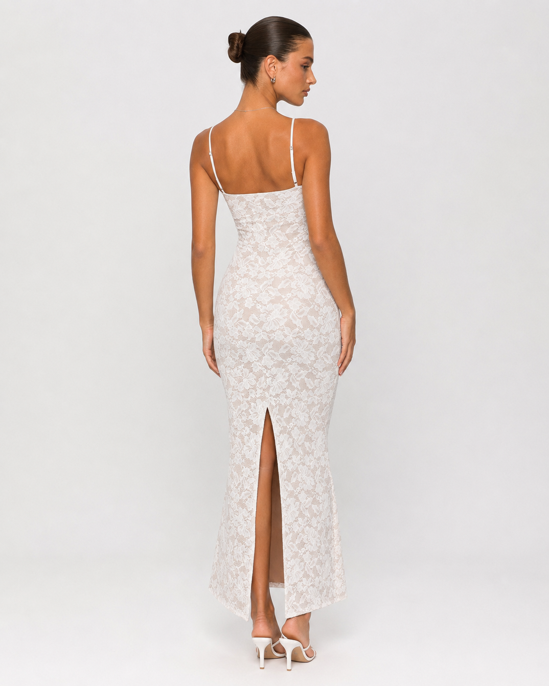 Vestido Largo Love Story Lace