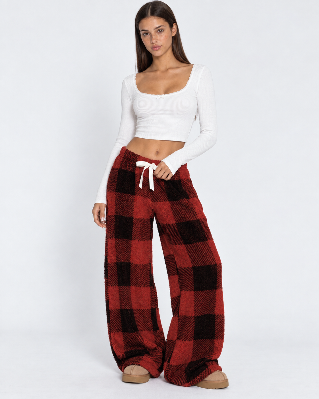 Pantalones de Estar en Casa Cloud Check