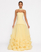 Vestido Largo Rosette