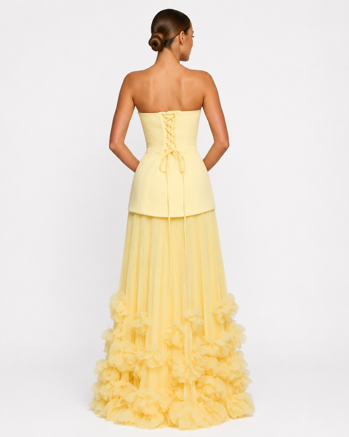 Vestido Largo Rosette