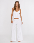 Conjunto Sweet Escape con volante y pantalón ancho