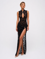 VM | Vestido Largo After Dark Lace