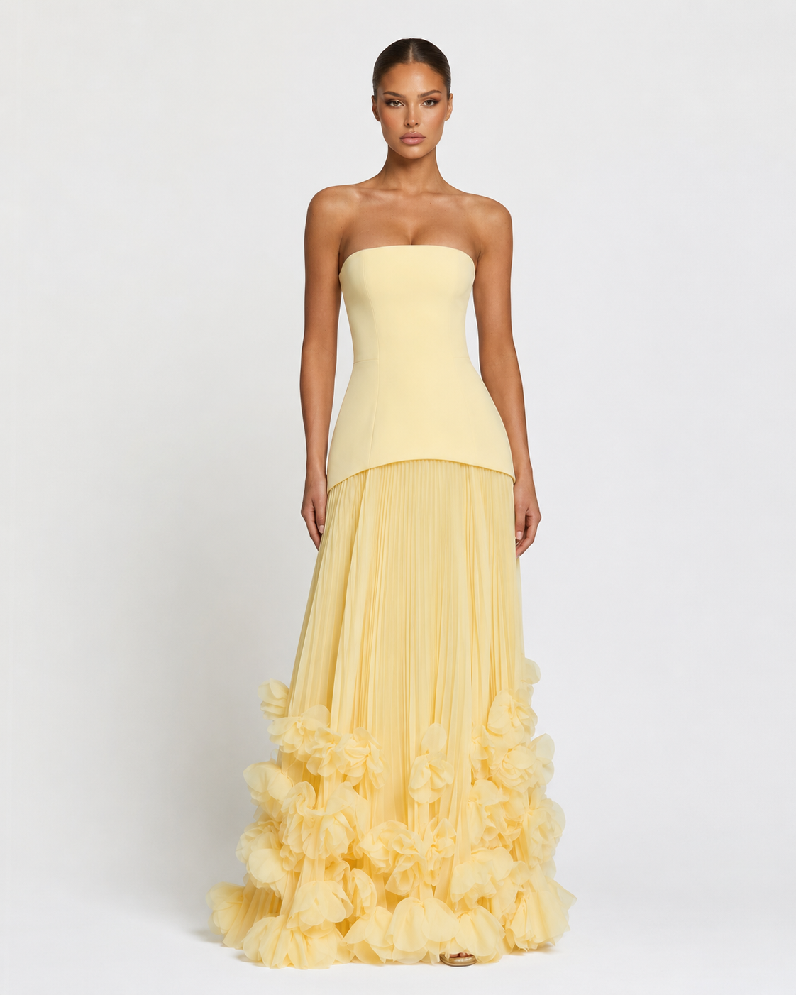Vestido Largo Rosette