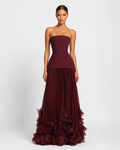 Vestido Largo Rosette