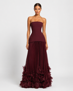 Vestido Largo Rosette