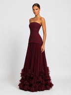 Vestido Largo Rosette