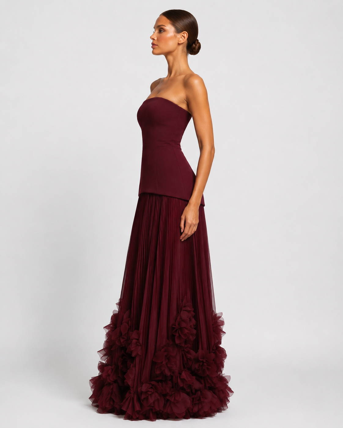Vestido Largo Rosette