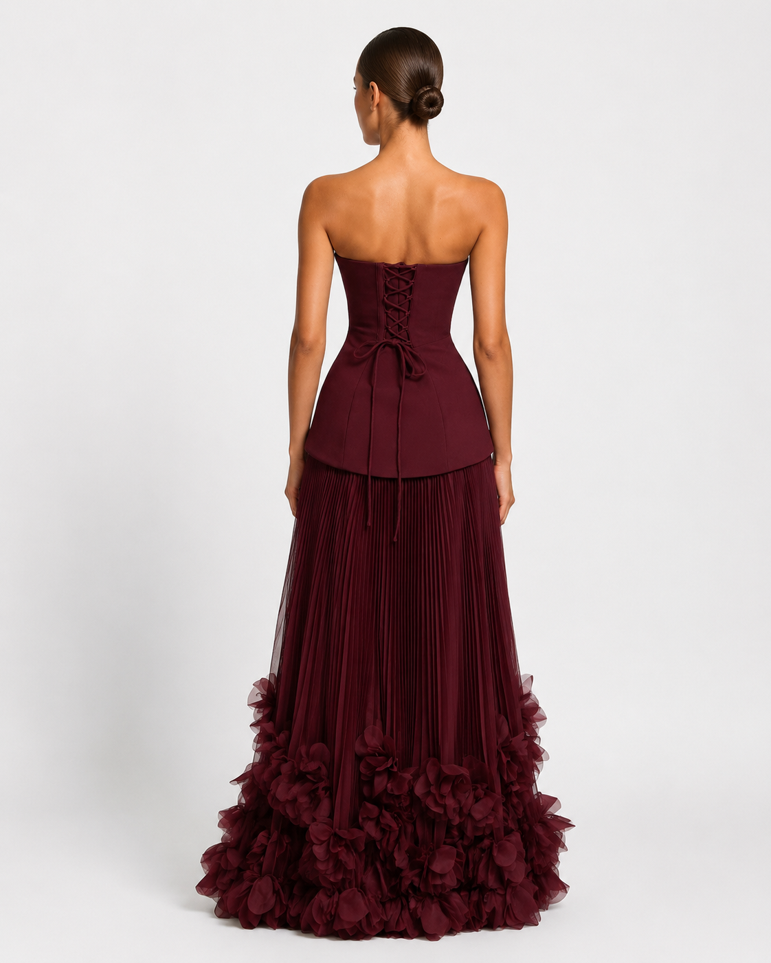 Vestido Largo Rosette