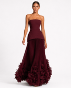 Vestido Largo Rosette