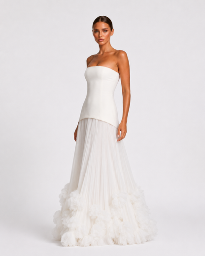 Rosette Gown Maxi