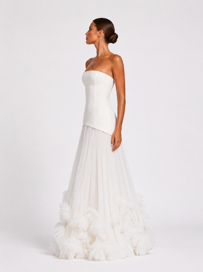 Rosette Gown Maxi