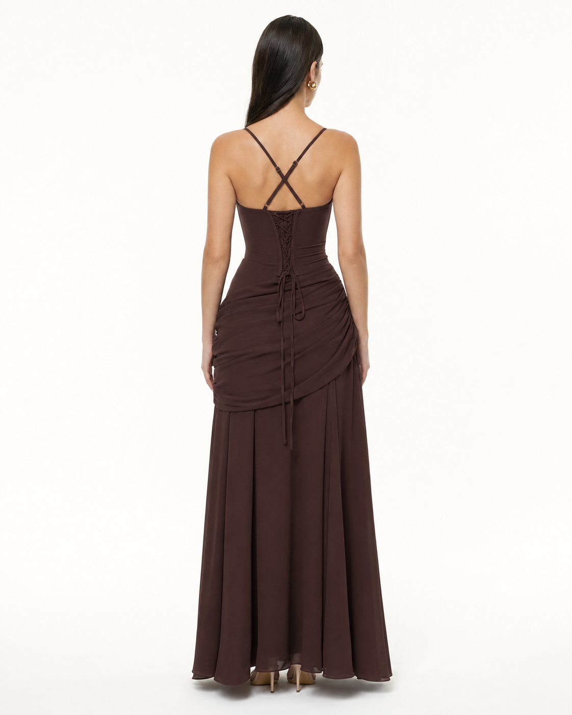 Vestido Largo Sculpted Muse