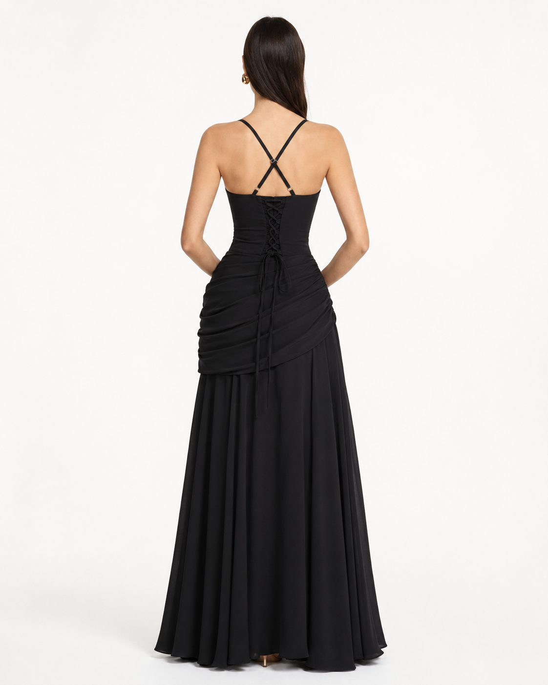 Vestido Largo Sculpted Muse