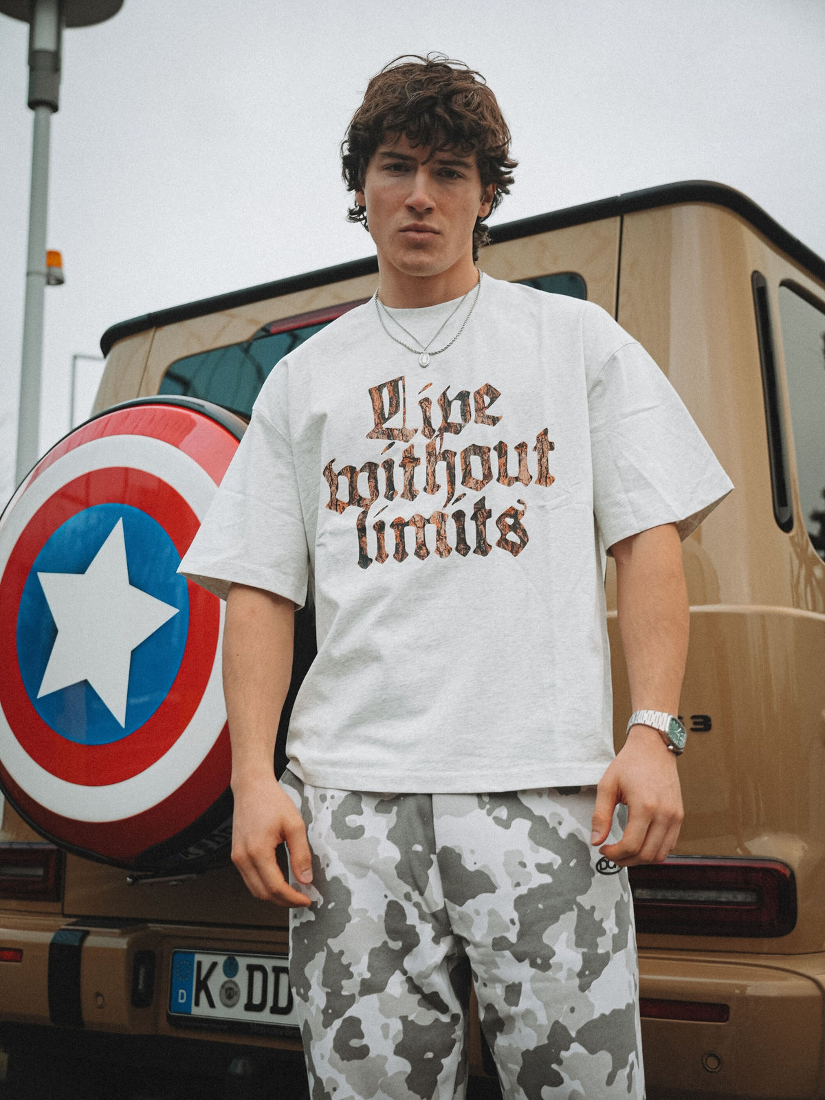 DCRB Camo No Limit Camiseta