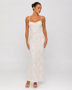 Vestido Largo Love Story Lace
