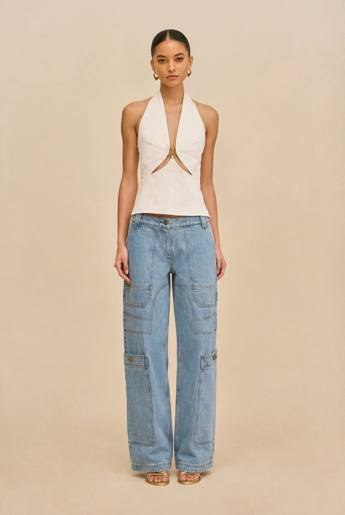 Pantalón Wynn — Azul lavado