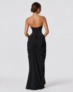Vestido Largo Main Character Drape
