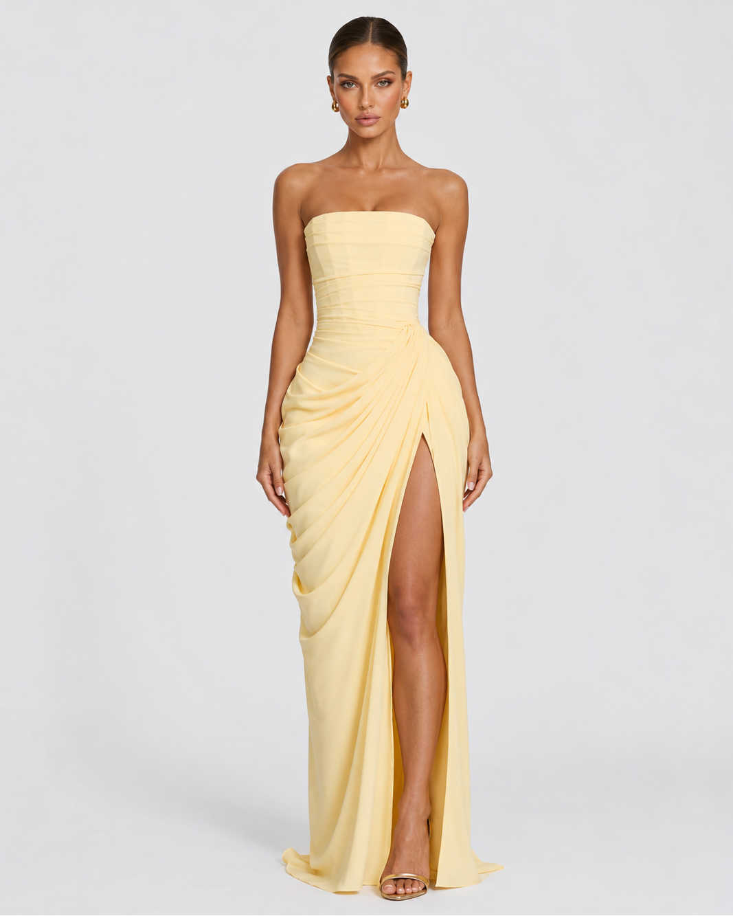 Vestido Largo Main Character Drape