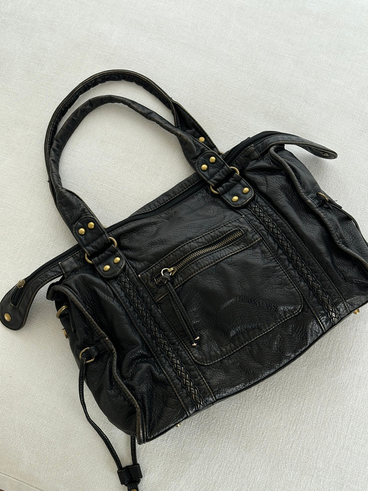 ARIA | Bolso de hombro de tejido vintage