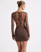 Vestido Corto Lace Rush