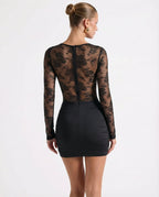 Vestido Corto Lace Rush