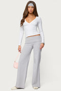 VM | Pantalones de Estar en Casa Soft Fold