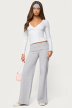 VM | Pantalones de Estar en Casa Soft Fold