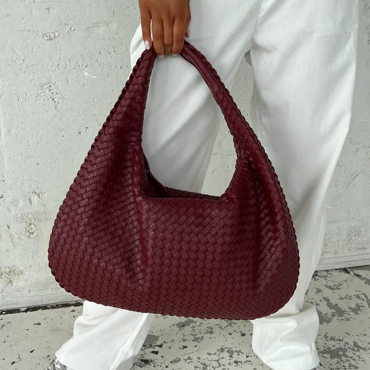 ARIA | Bolso trenzado oversize