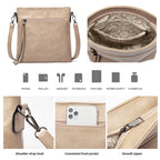 Conjunto de Tres Bolsos Hobo Suaves